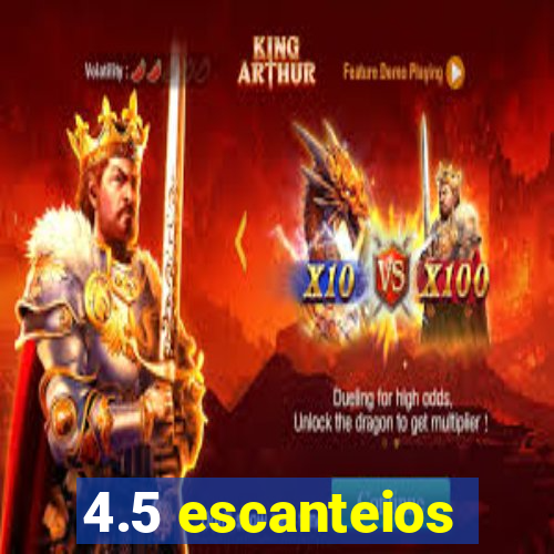 4.5 escanteios